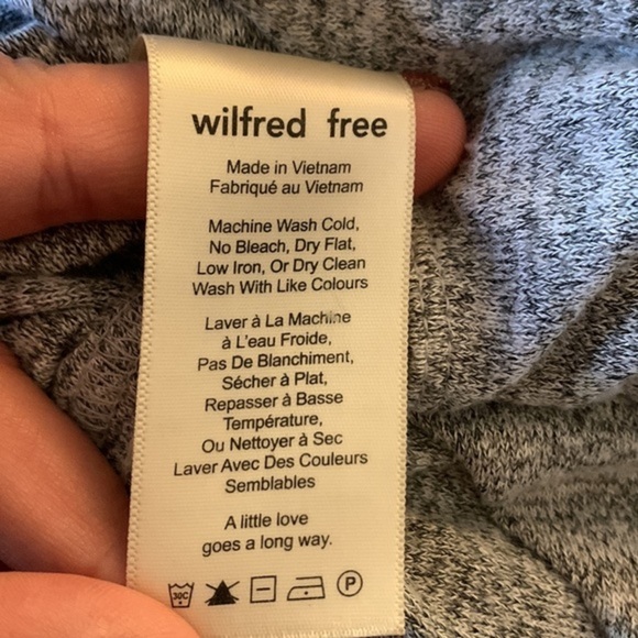 Wilfred Free Aritzia Light Grey Maxi Bodycon Dress - Picture 8 of 9